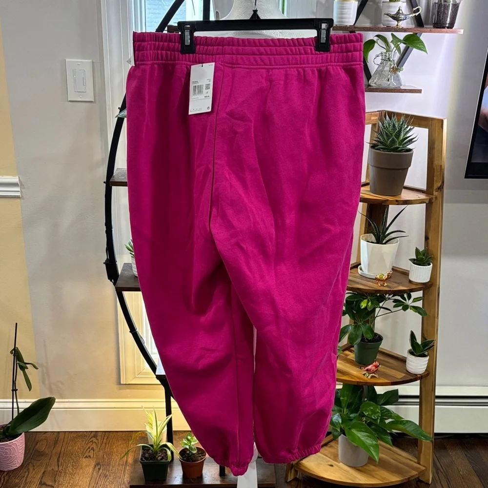Nike fuchsia pleated sweatpants size 2X